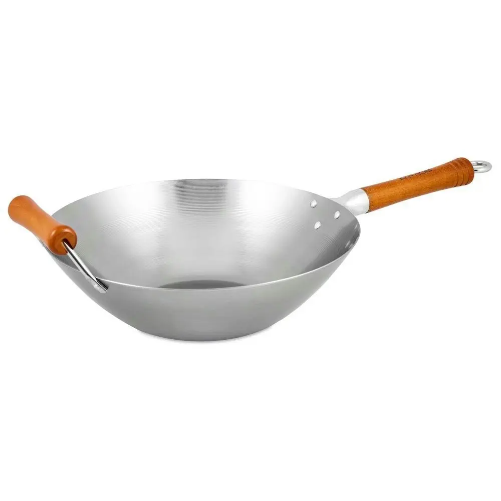 Ken Hom Excellence Carbon Steel Wok 32cm