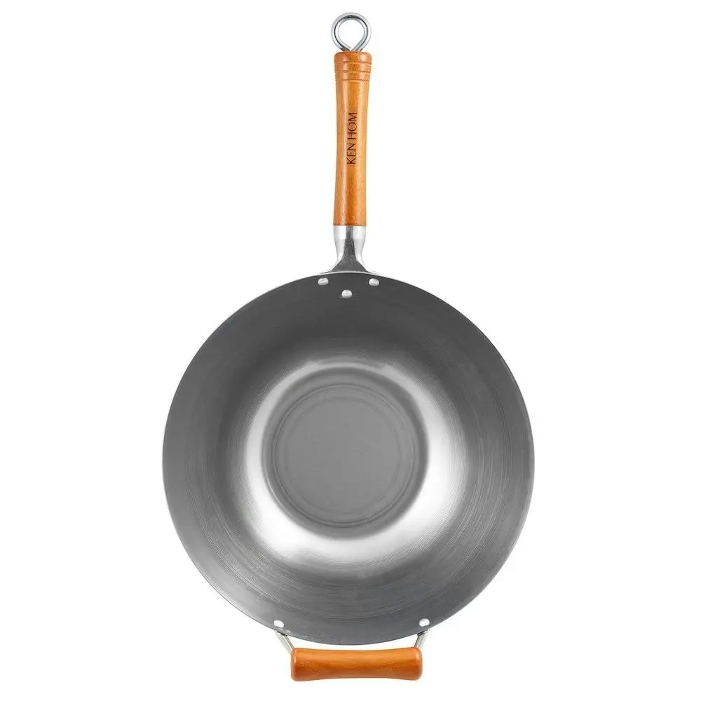 Ken Hom Excellence Carbon Steel Wok 32cm