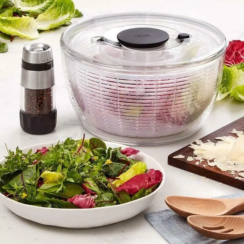 OXO Good Grips Salad Spinner | Lettuce Dryer Serving Bowl