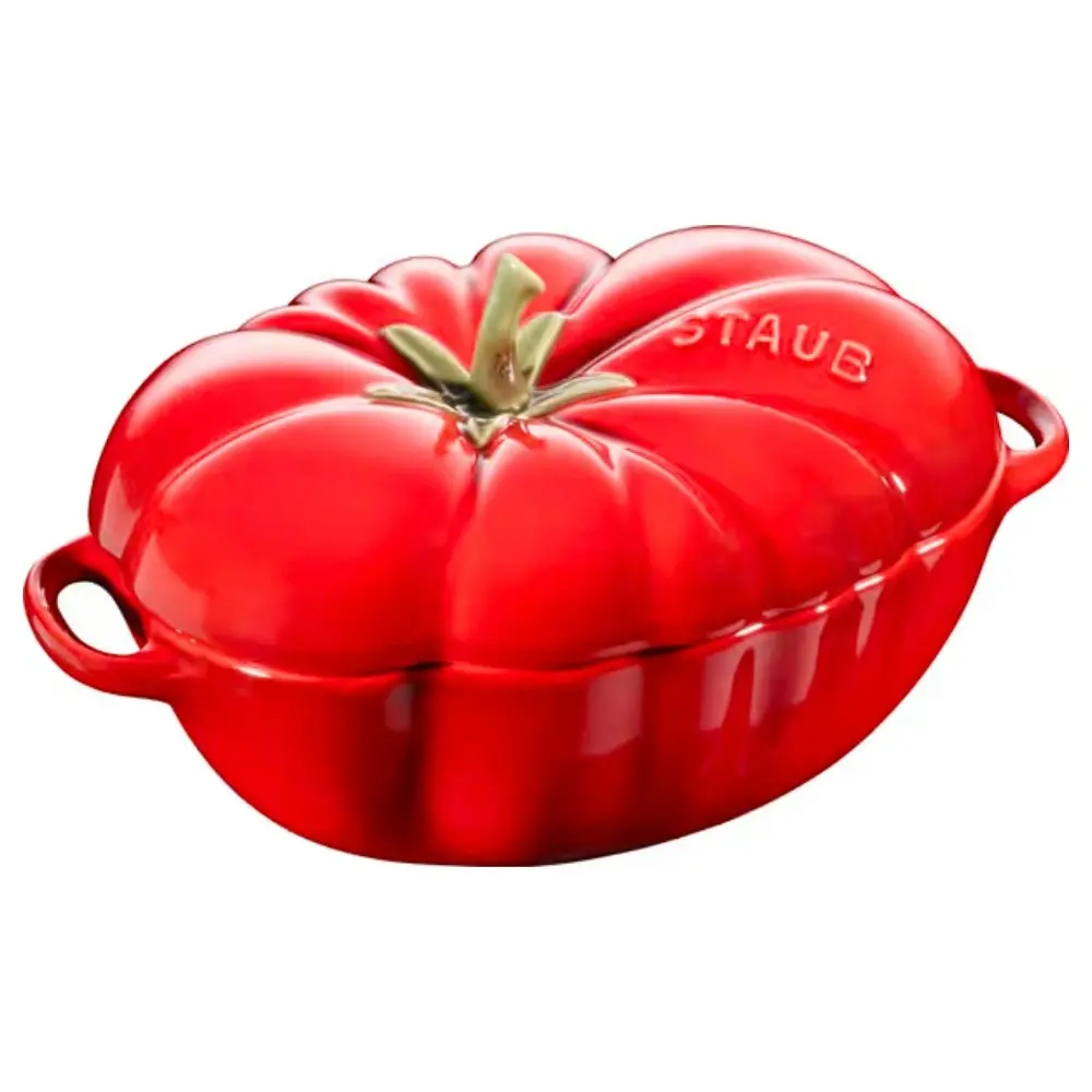 Staub Enamelled Tomato Cocotte 0.5L - Set of 4