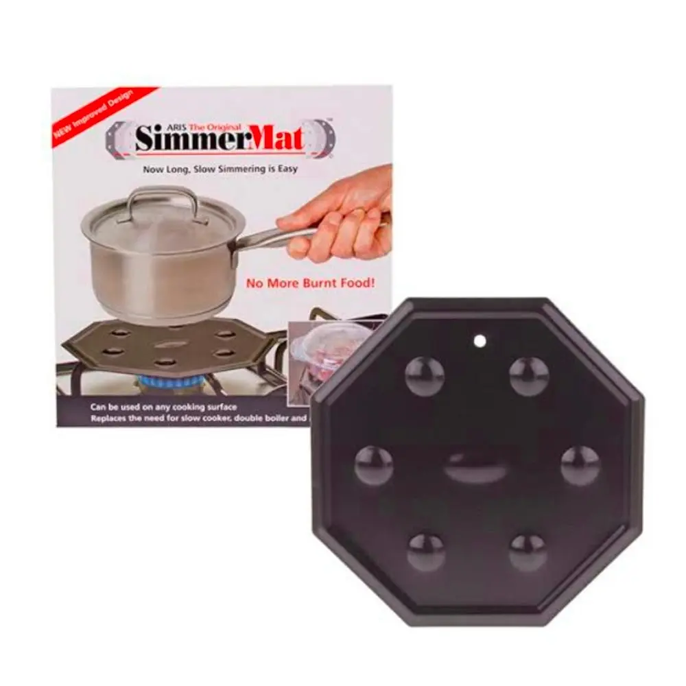 Aris Genuine Simmer Mat Simmermat Slow Cooker Heat Diffuser Gas + Electric