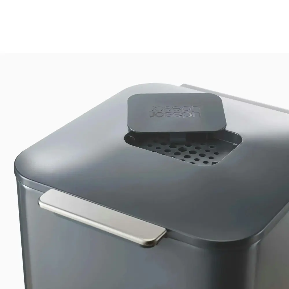 Joseph Joseph Totem Compact Waste Separation 40L Bin Graphite 30065