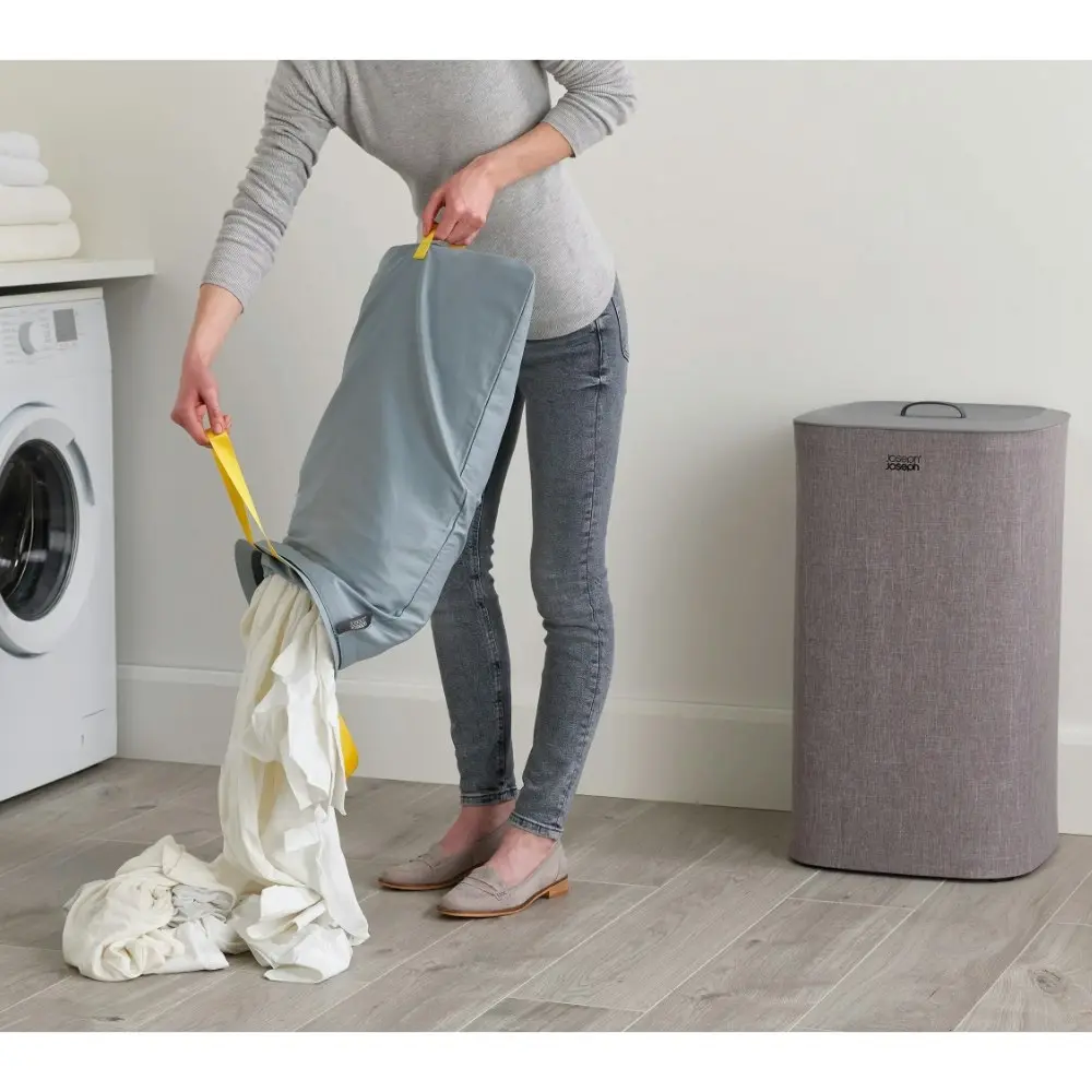 Joseph Joseph Tota 60L Laundry Separation Basket Grey 50001