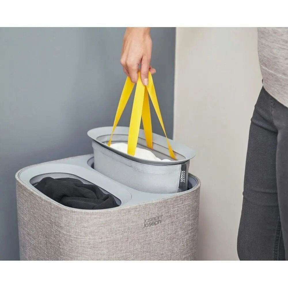 Joseph Joseph Tota 60L Laundry Separation Basket Grey 50001