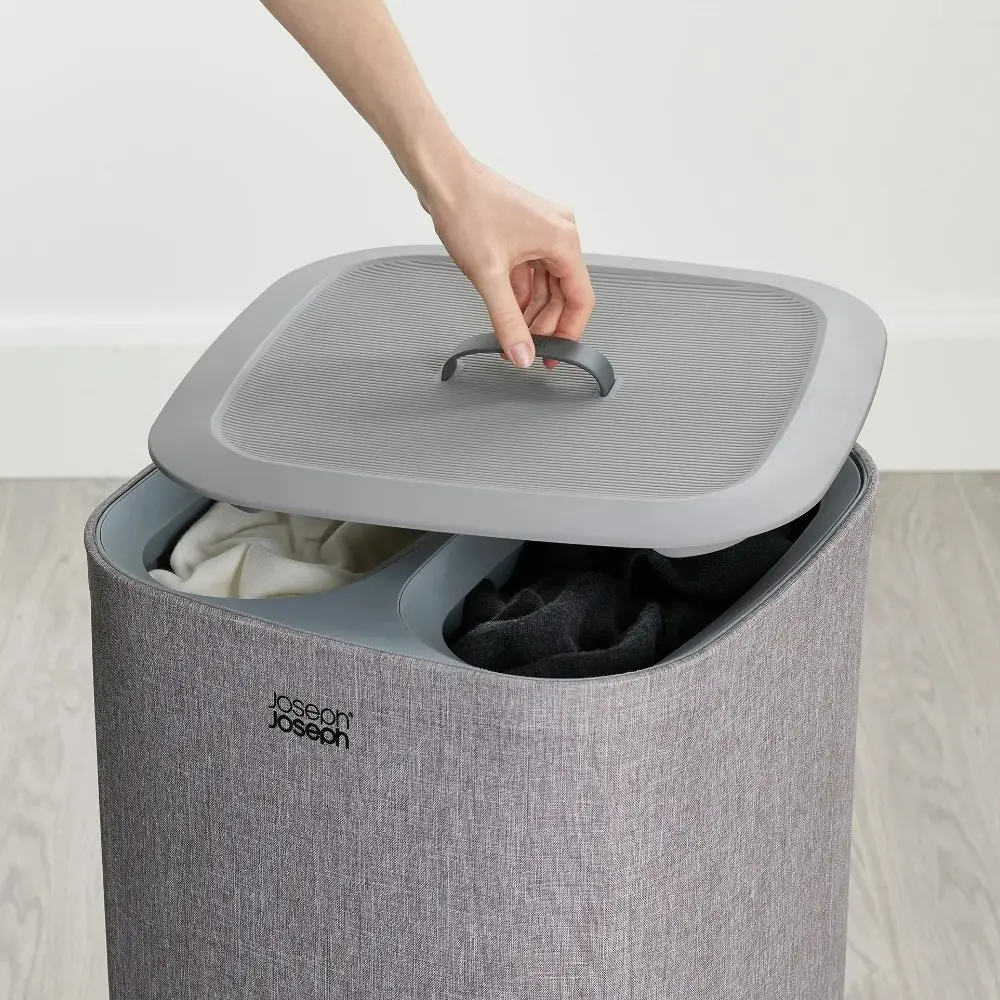 Joseph Joseph Tota 60L Laundry Separation Basket Grey 50001