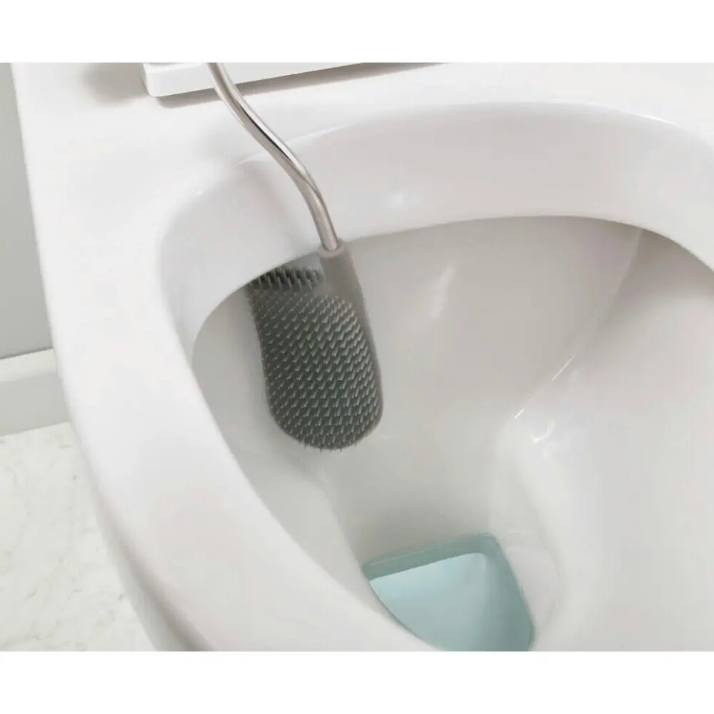 Joseph Joseph Flex Toilet Brush With Slim Holder Steel 70517