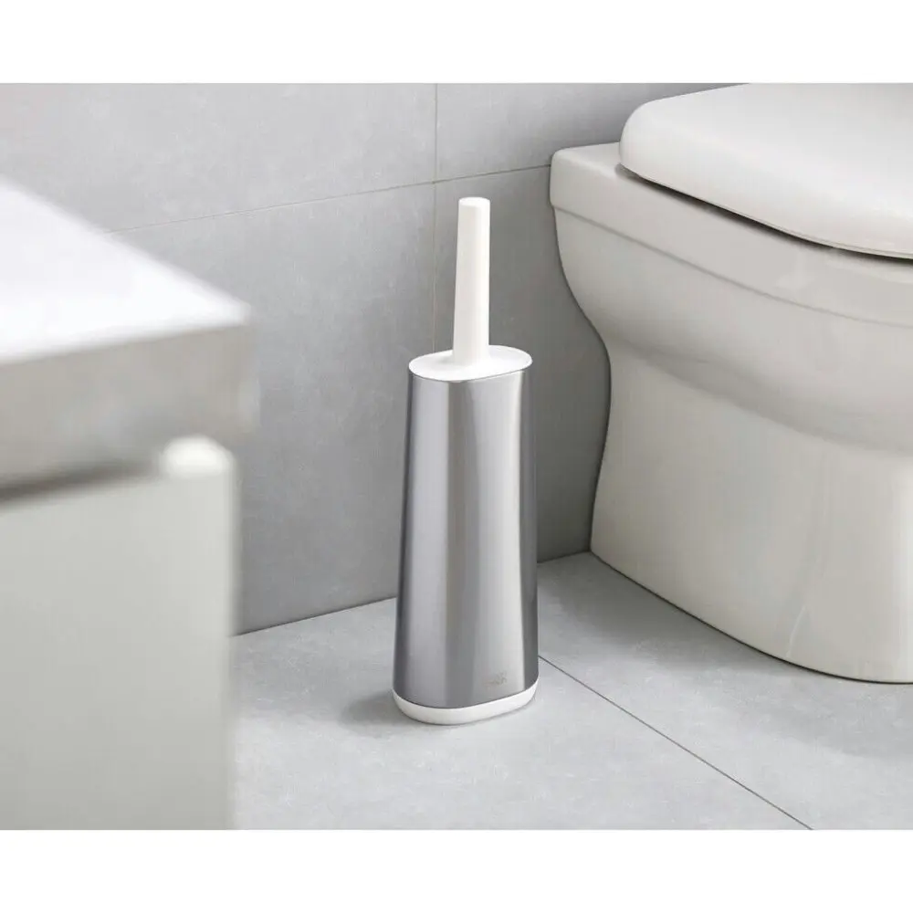 Joseph Joseph Flex Toilet Brush With Slim Holder Steel 70517