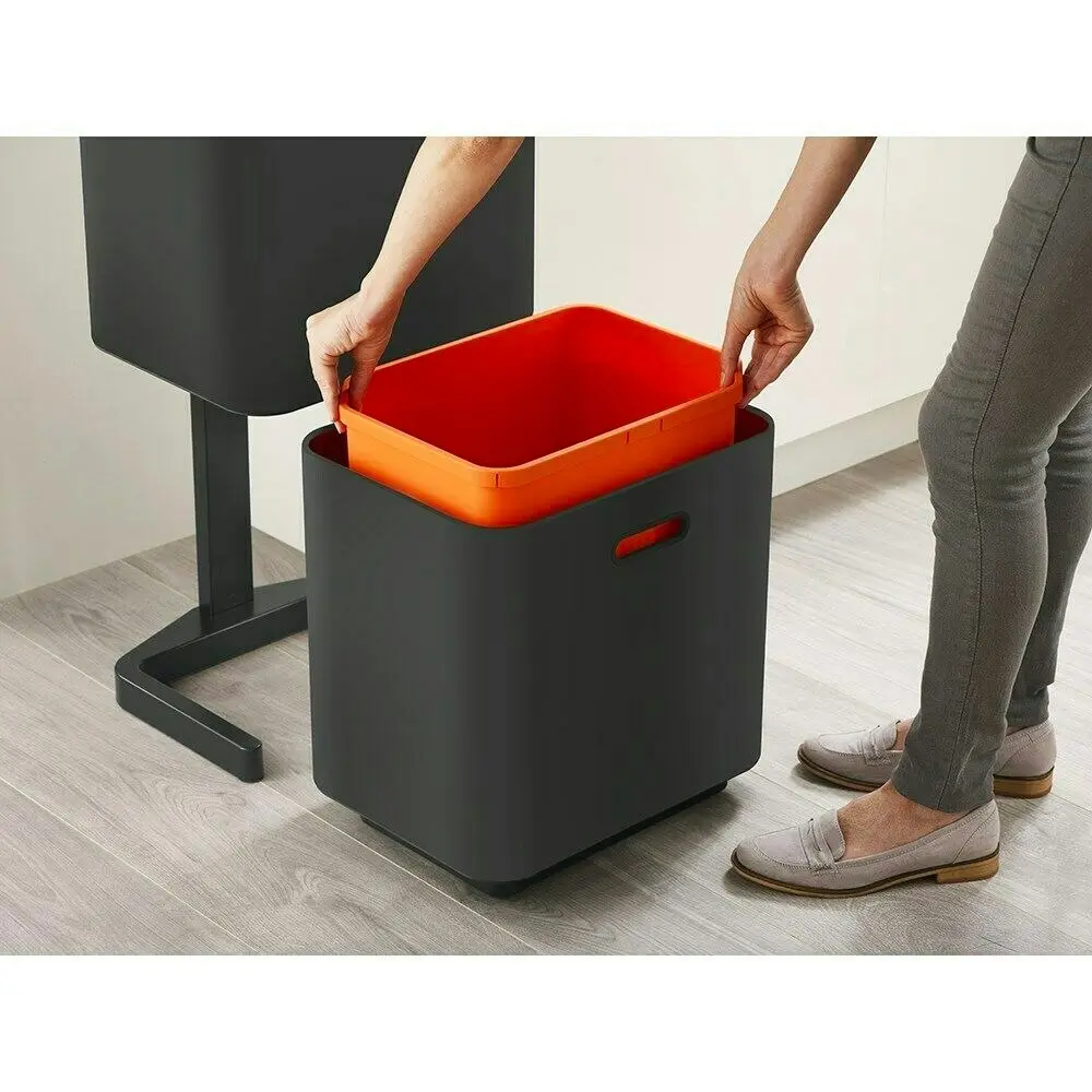 Joseph Joseph Totem Max Waste Separation 60L Bin Black 30106