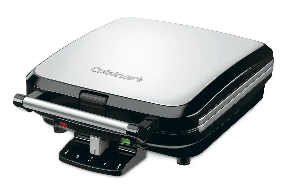 Cuisinart Belgian Non Stick Electric Waffle Maker 4 Slice