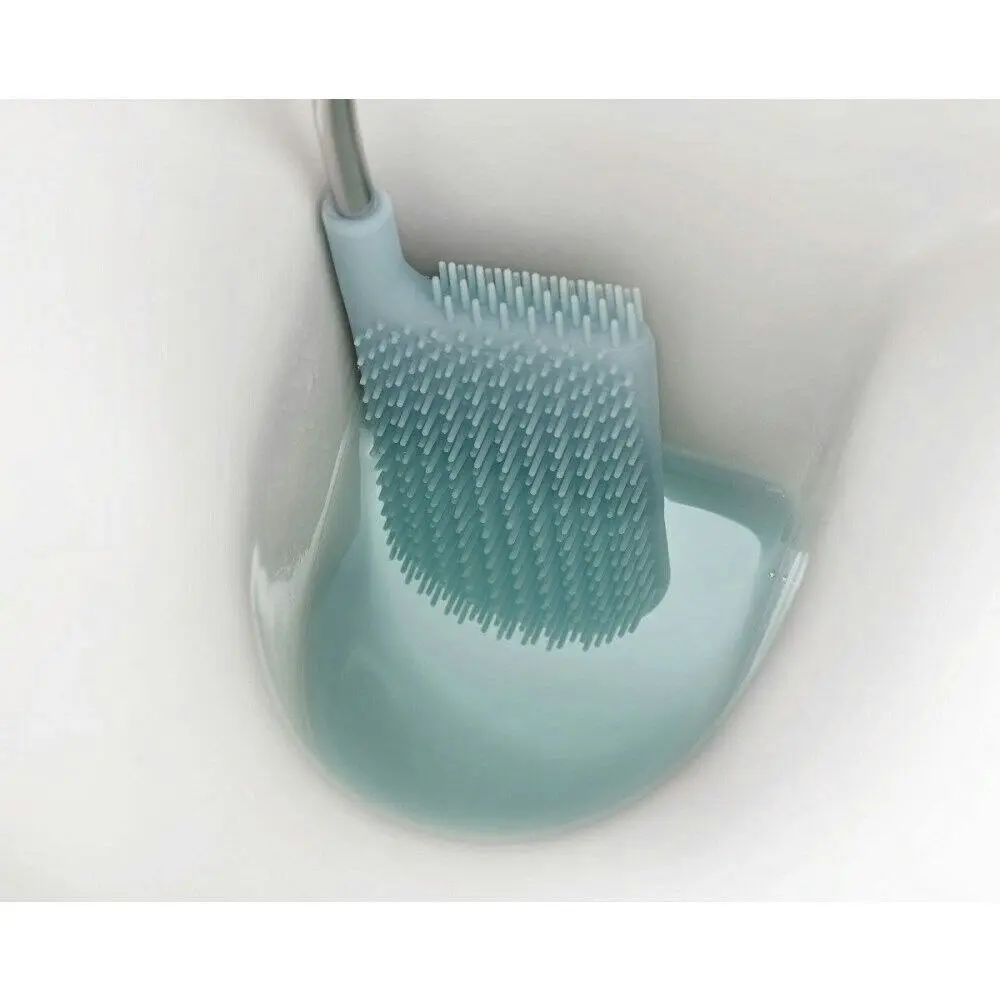 Joseph Joseph Flex Toilet Brush With Caddy Blue / White 70506