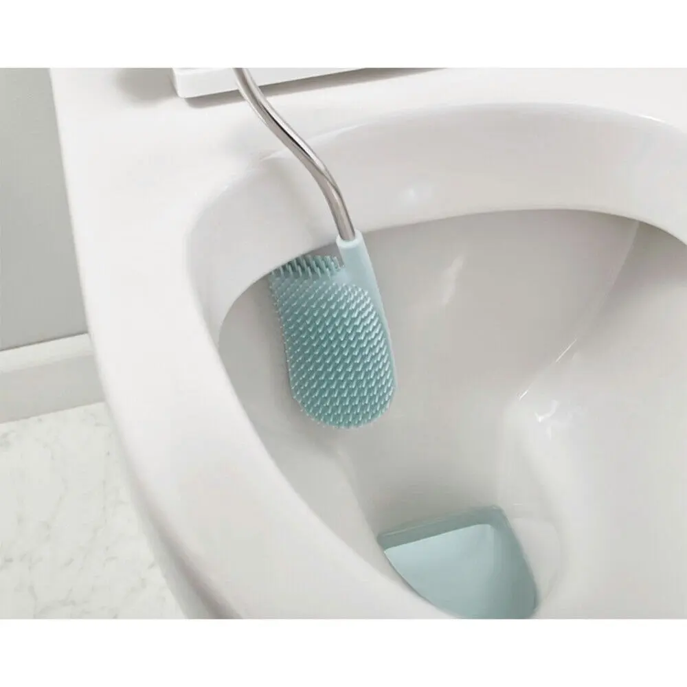 Joseph Joseph Flex Toilet Brush With Caddy Blue / White 70506