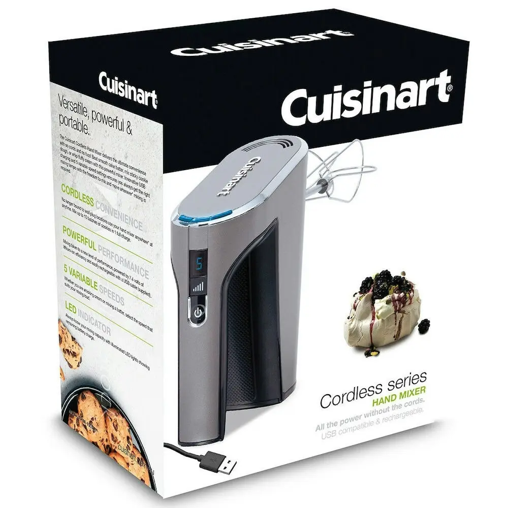 Cuisinart 5 Speed Cordless Hand Mixer