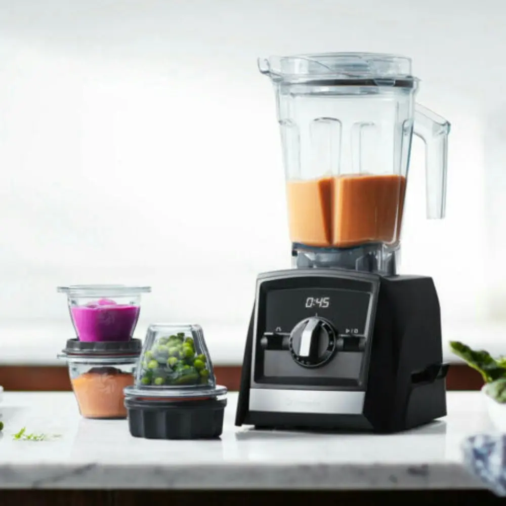 Vitamix Ascent Blending 600ml Cup + 225ml Bowl With Base Blade | 3 Piece Starter Kit