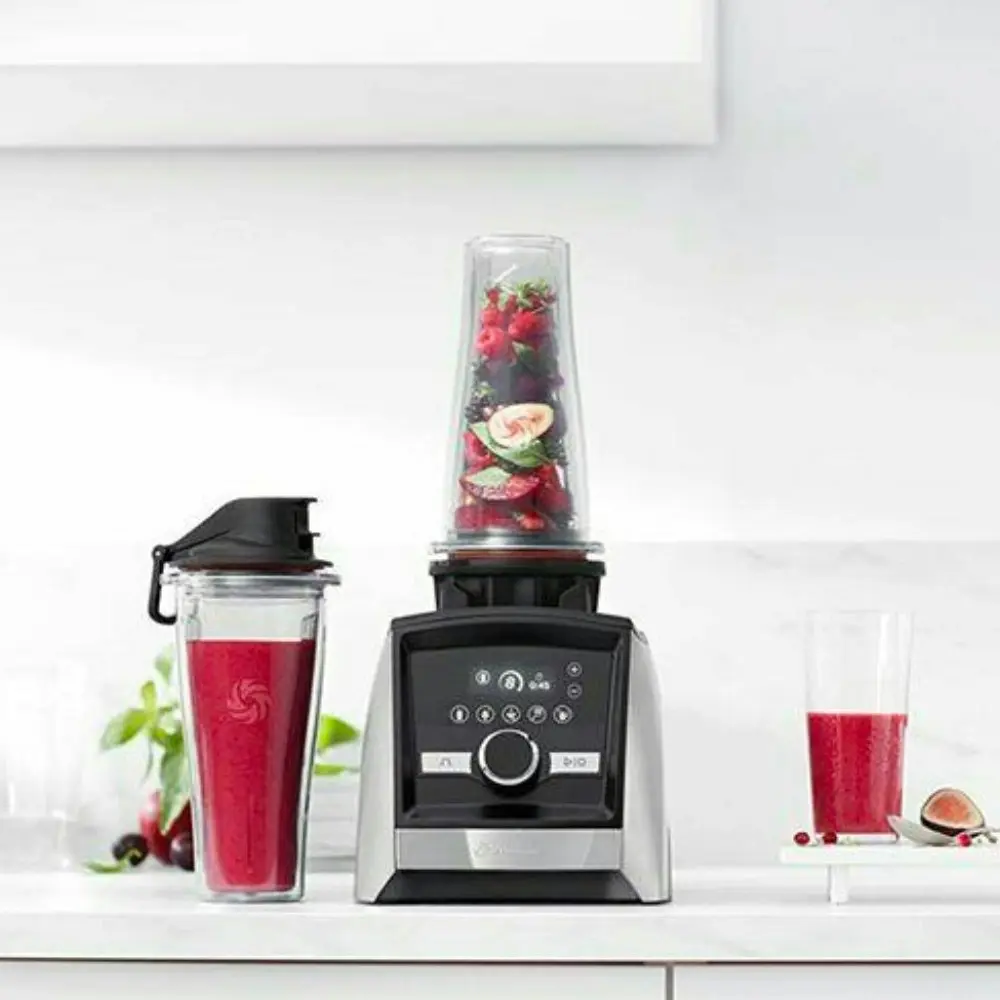 Vitamix Ascent Blending 600ml Cup + 225ml Bowl With Base Blade | 3 Piece Starter Kit