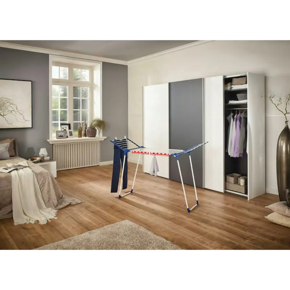 Leifheit Pegasus 160 Slim Airer Laundry Dryer Rack - 81701