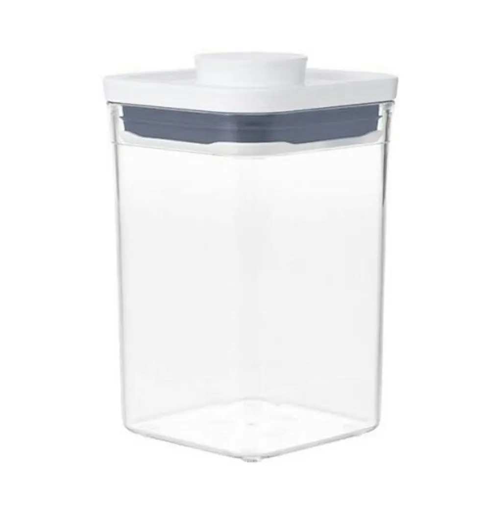 OXO Good Grips Pop 2.0 Small Square Short Container | 1000ml / 1L