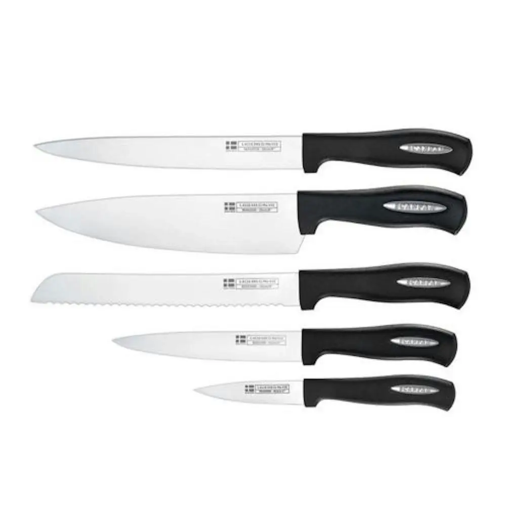 Scanpan Microsharp 6 Piece Kitchen Knife Block Set | 6pc