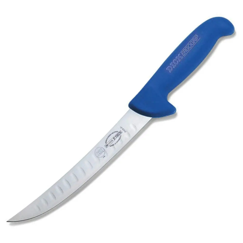 New F DICK 10" / 26cm Fluted Butchers Knife 8242526k | Set Of 6