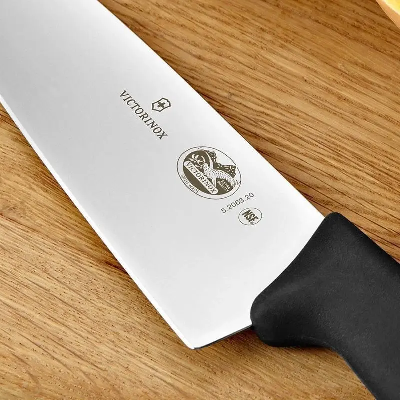 Victorinox Cooks Carving Extra Wide Blade 20cm Knife Fibrox Handle | 5.2063.20