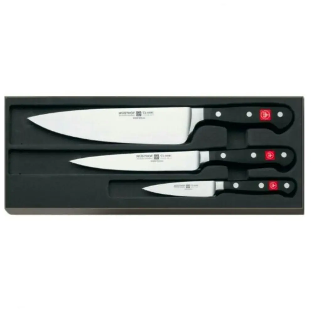 Wusthof Classic 3 Piece Knife Set