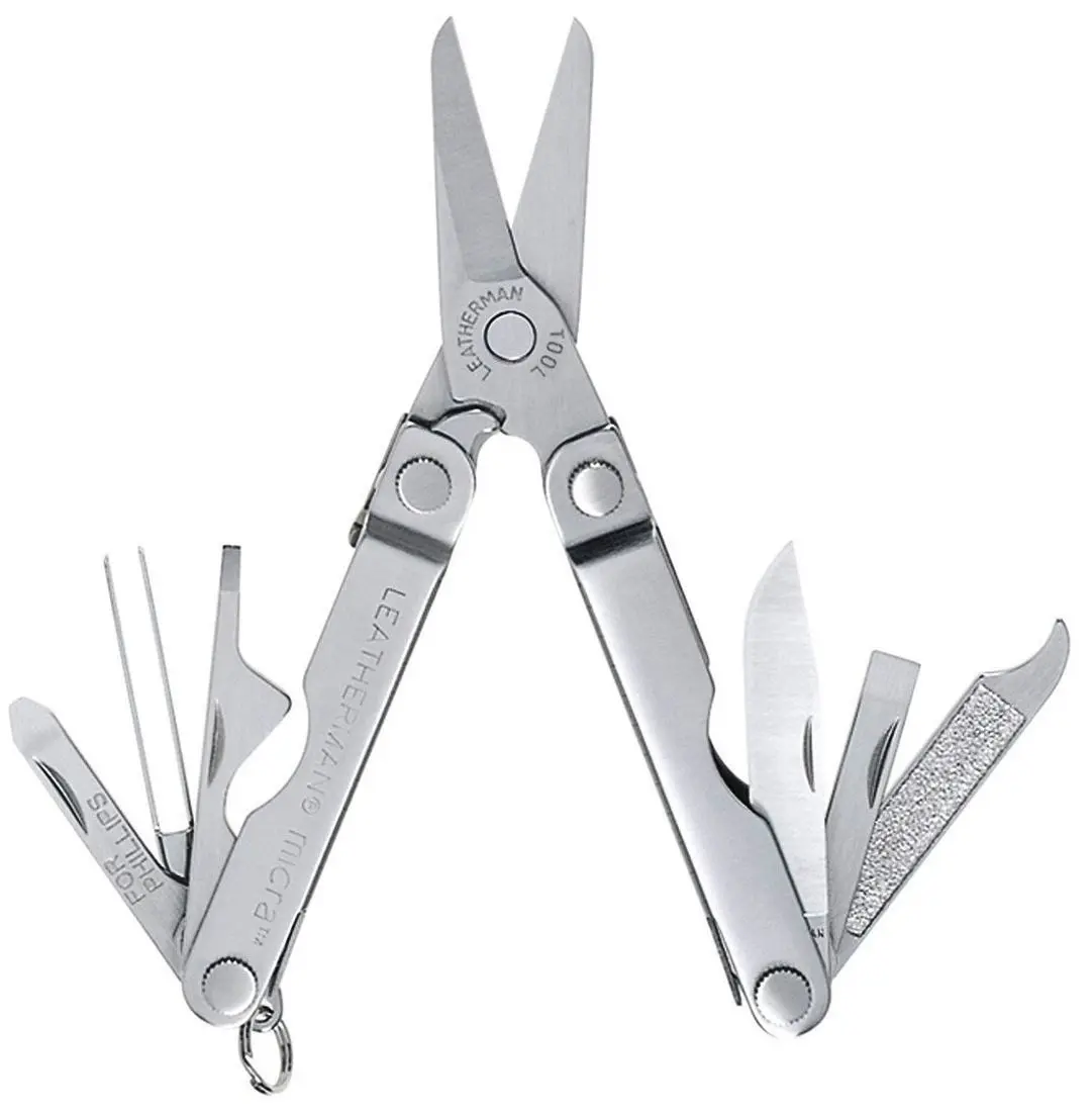 Leatherman Micra Multi Tool W/ Plier Pocket Knife | Select Ass Colours