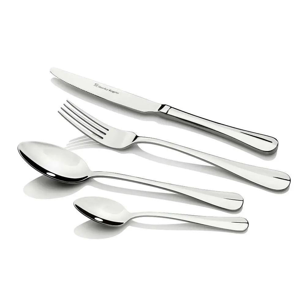 Stanley Rogers 70 Piece Baguette Cutlery Set | Stainless Steel 70pc