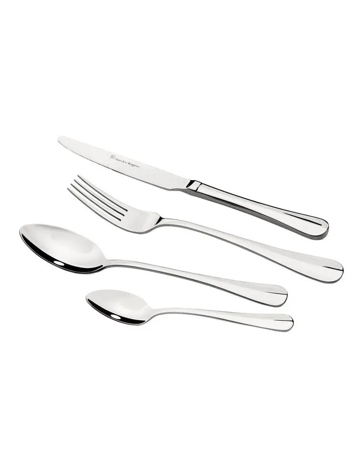 Stanley Rogers 40 Piece Baguette Stainless Steel Cutlery Set 40pc