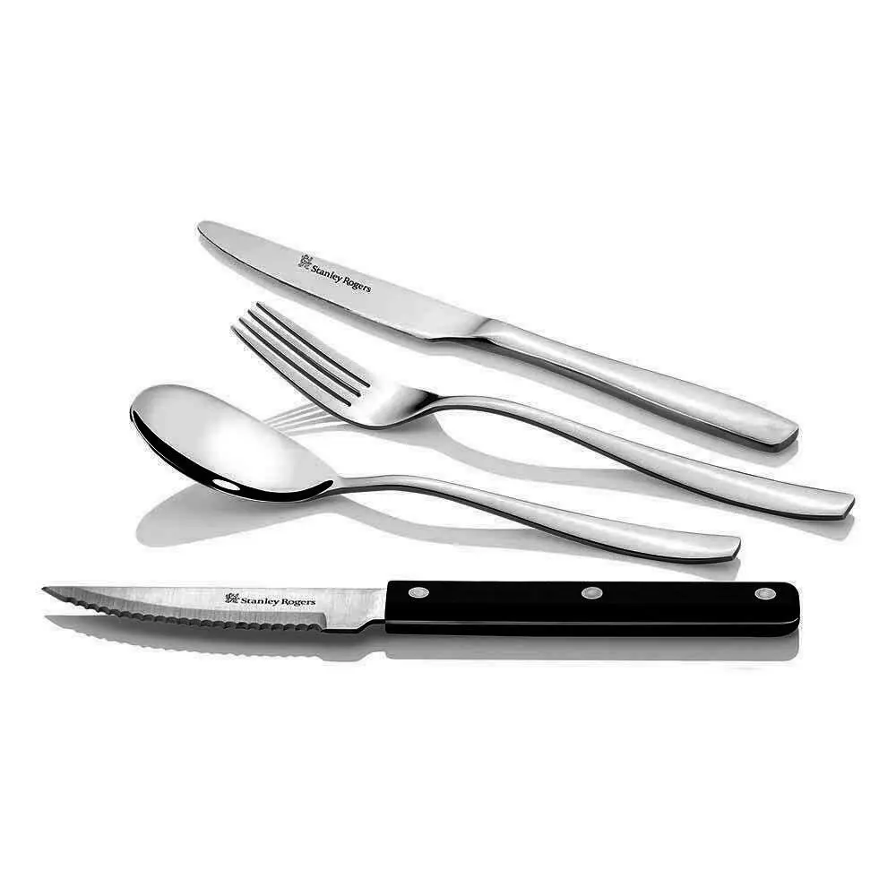 Stanley Rogers Amsterdam 50 Piece Cutlery Set 50pc Stainless Steel