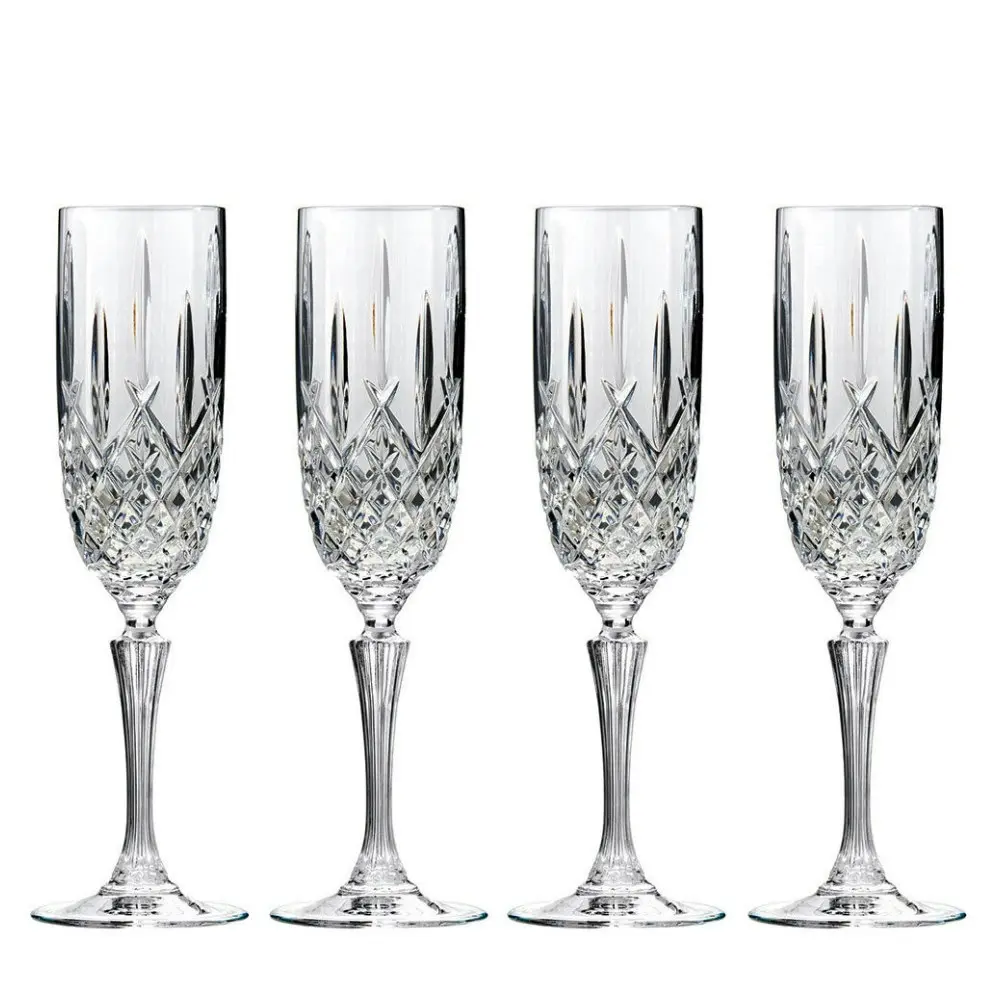 Marquis by Waterford Markham Crystalline Champagne Flute 266ml | Set of 4