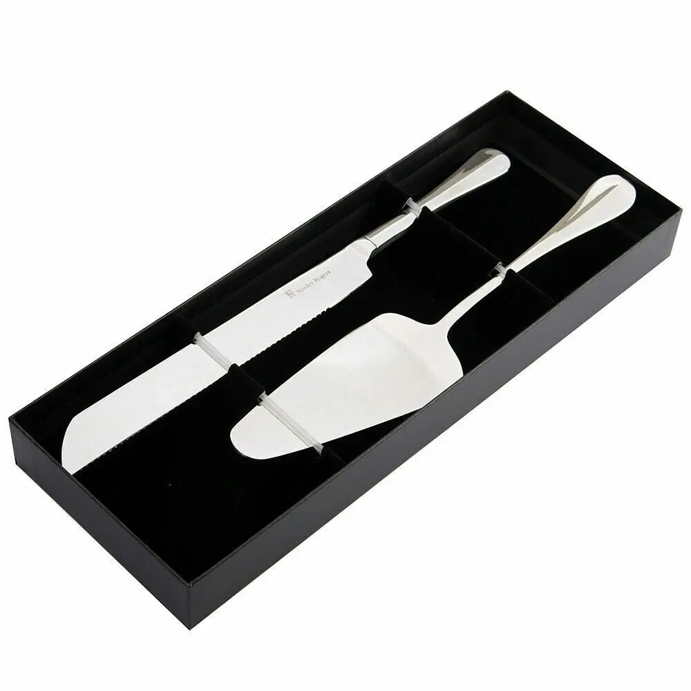 Stanley Rogers 2pc Baguette Cake Knife & Server Set | Gift Boxed