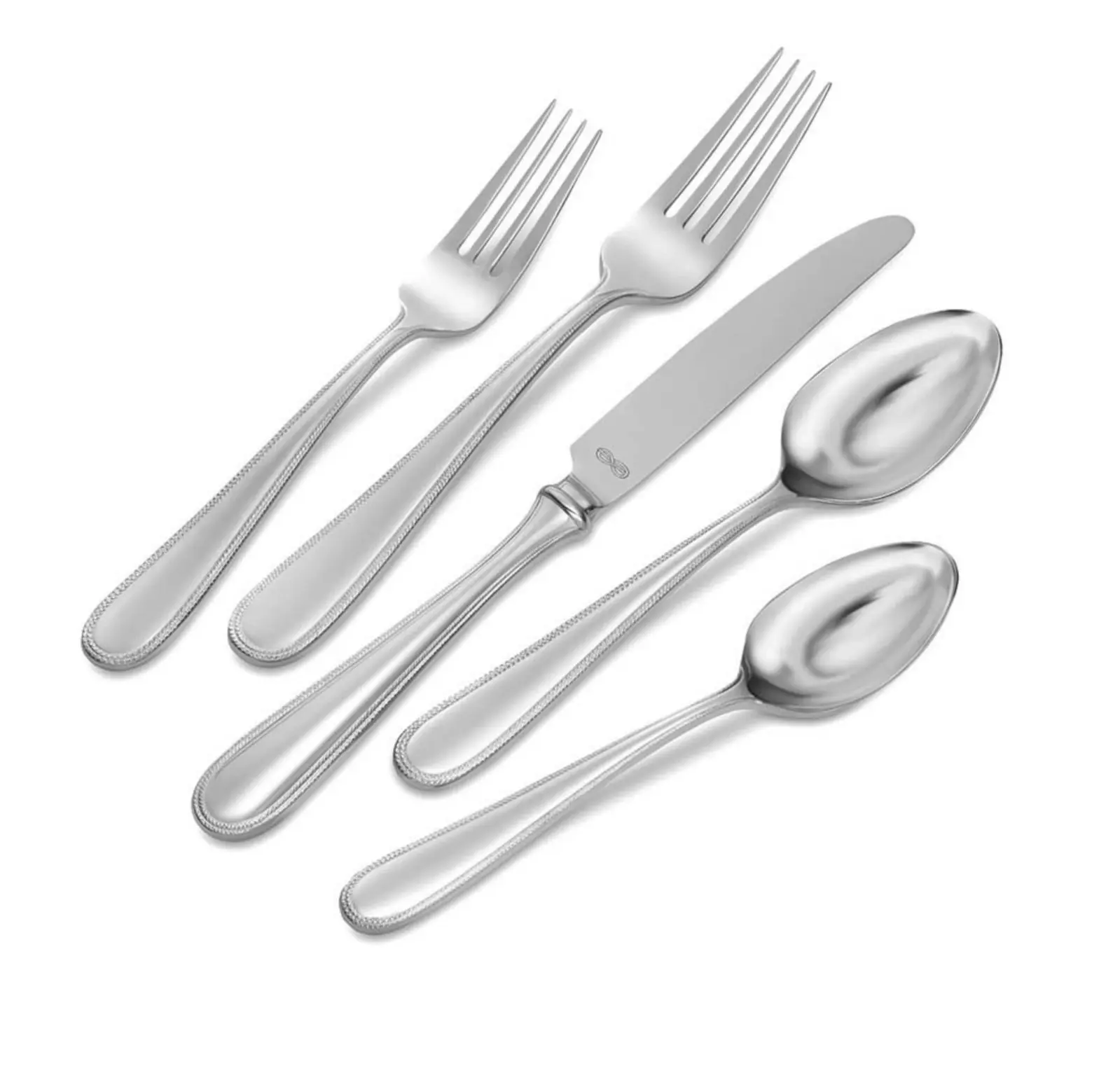 Verg Wang Wedgewood 56pc Stainless Steel Infinity Cutlery Set 56 Piece