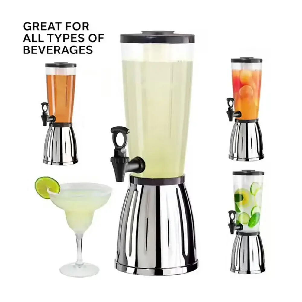 Oggi Beverage Dispenser With Ice Tube 2.839L