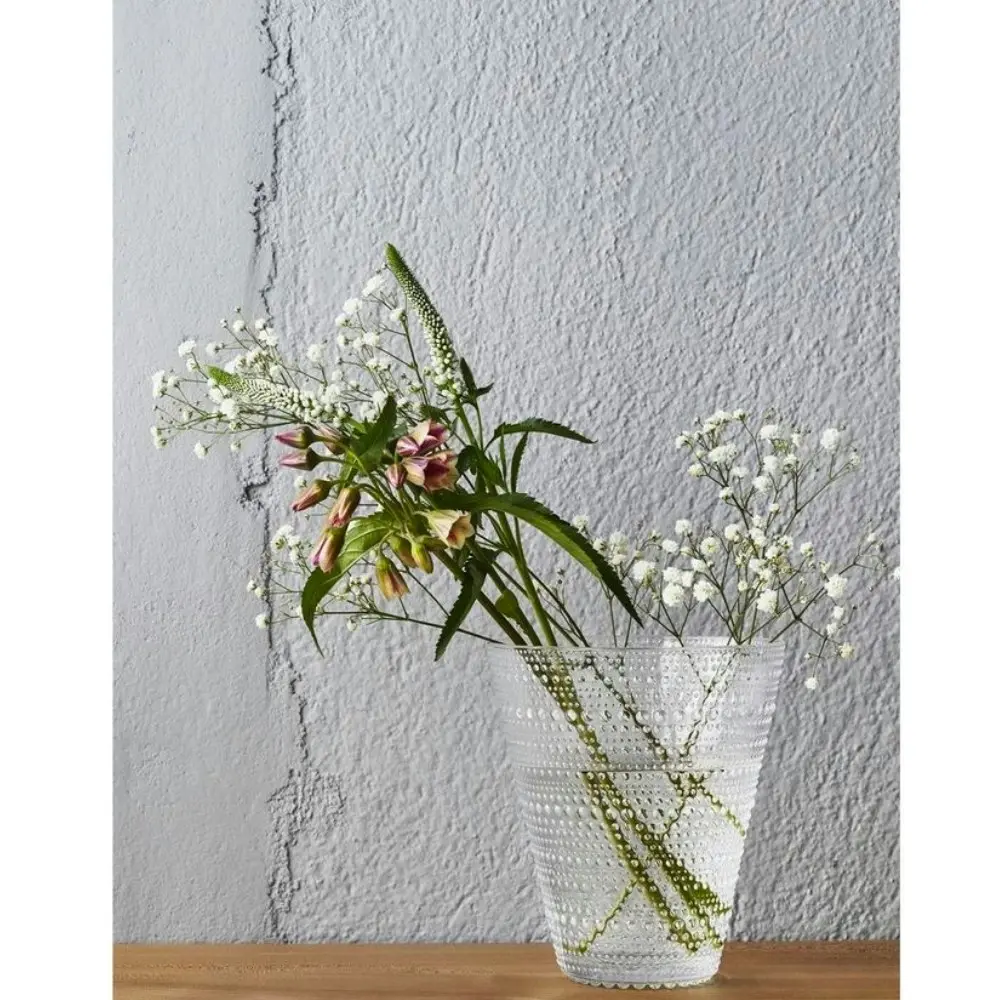 Iittala Kastehelmi Vase 15cm | Clear