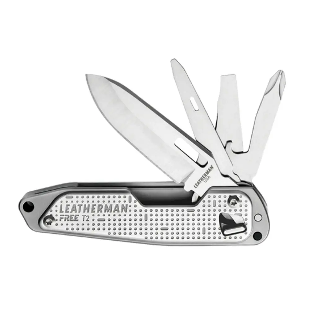 Leatherman Free T2 Edc Multi Tool Knife | 8 Tools