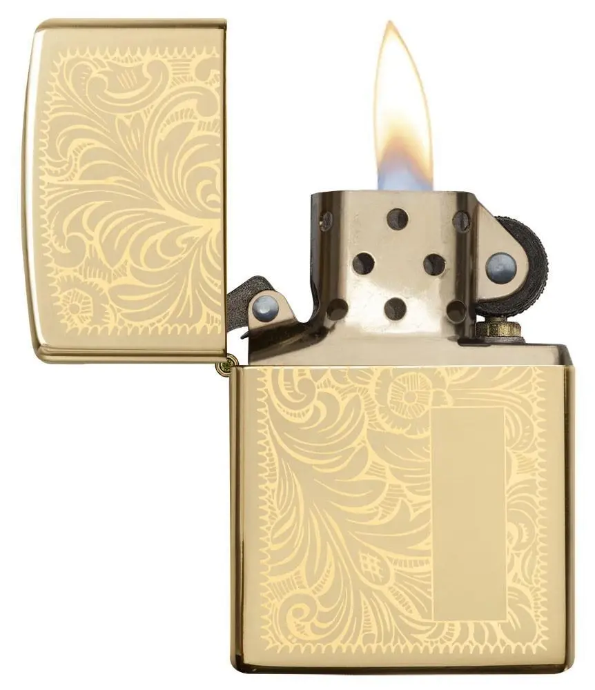 Zippo Venetian High Polished Brass Lighter