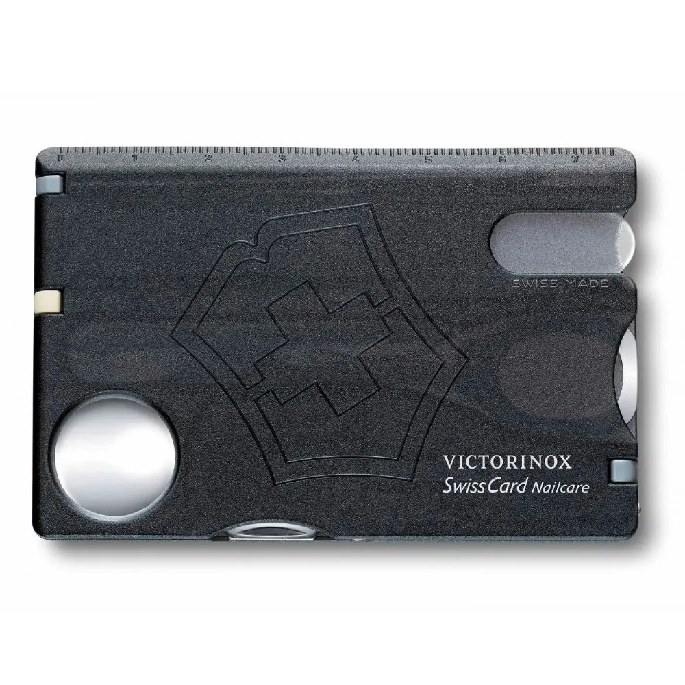 Victorinox Swiss Army Black SwissCard Nail Care