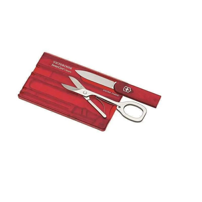 Victorinox Swiss Army SwissCard Red Translucent