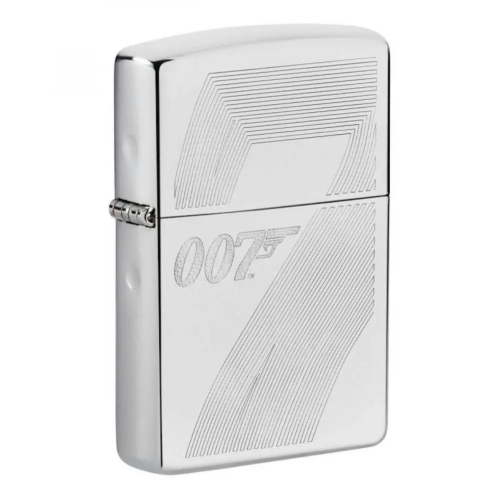 Zippo James Bond Design HP Chrome Lighter