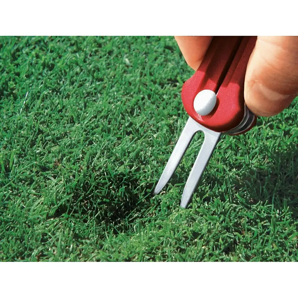 Victorinox Swiss Army Knife Sport Golf Tool Marker Divot Repair | Red