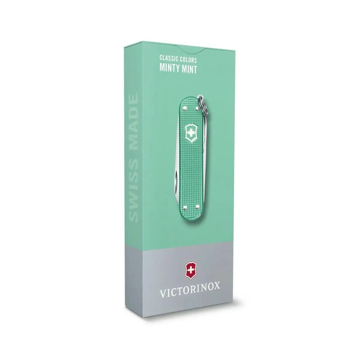 Victorinox Classic SD Alox Swiss Army Pocket Knife | Minty Mint