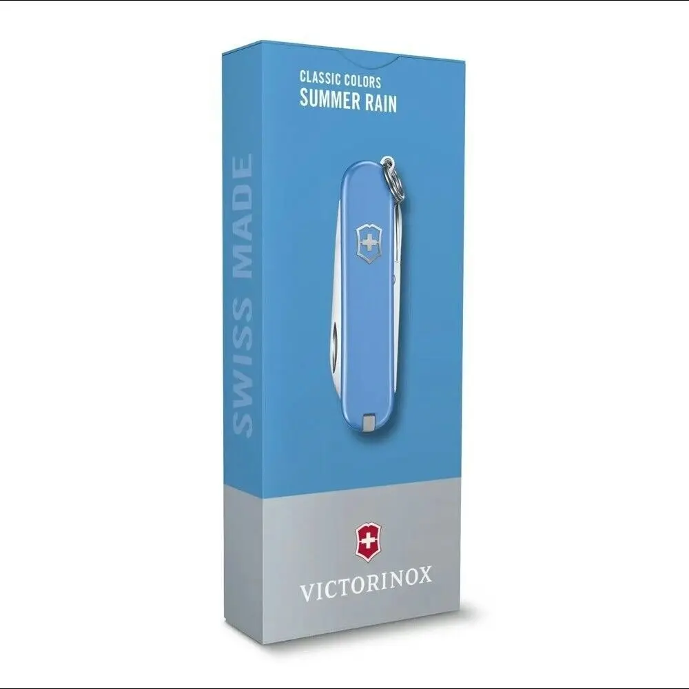 Victorinox Swiss Army Classic Pocket Multi Tool | Summer Rain Blue