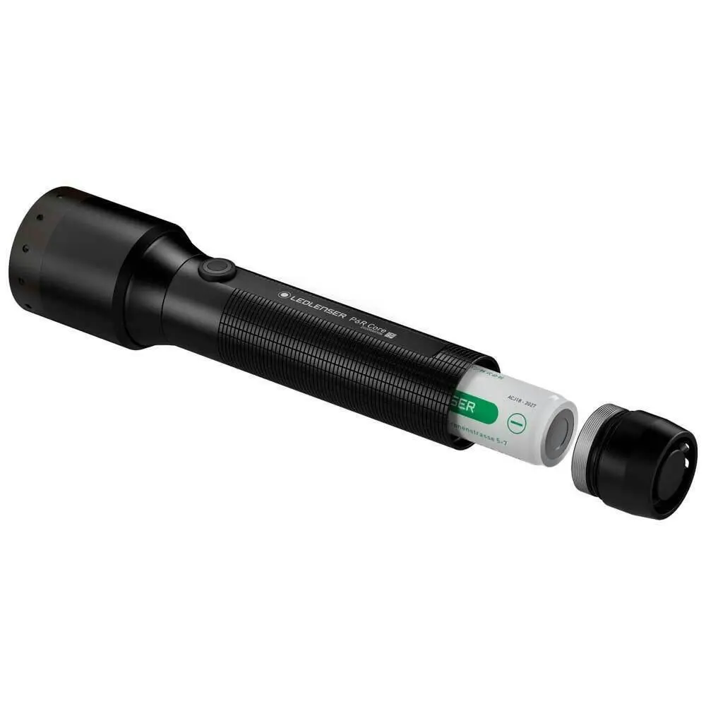 Led Lenser P6R Core Rechargeable Focusable Torch Flashlight | 900 Lumen