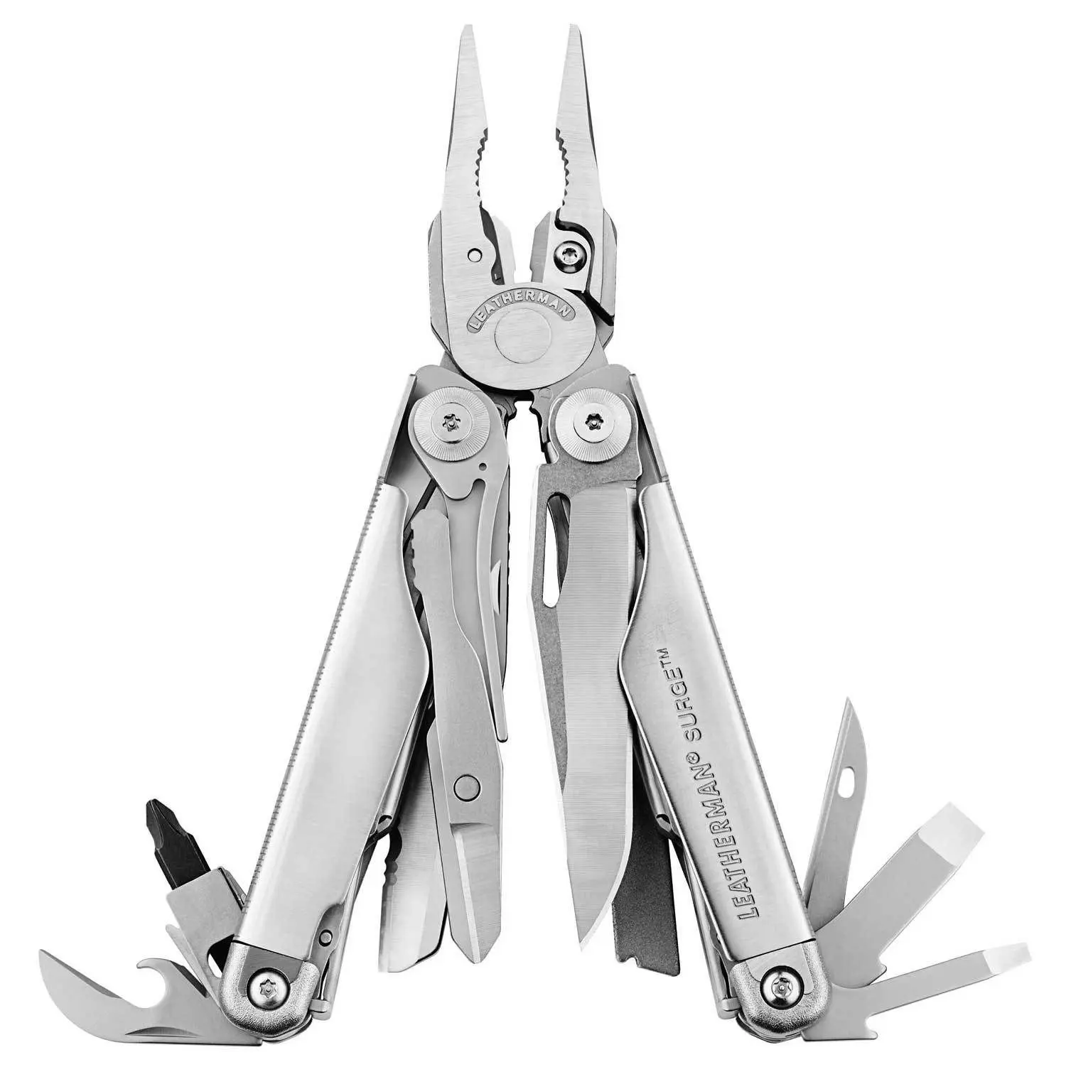 New Leatherman Surge Stainless Steel Multi Tool & Nylon Sheath