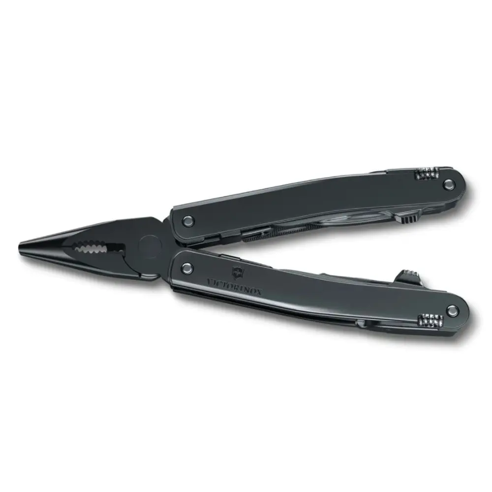 Victorinox Swiss Tool Spirit SPMXBS One Hand Opening Multi-Tool + Pouch | Black 35319