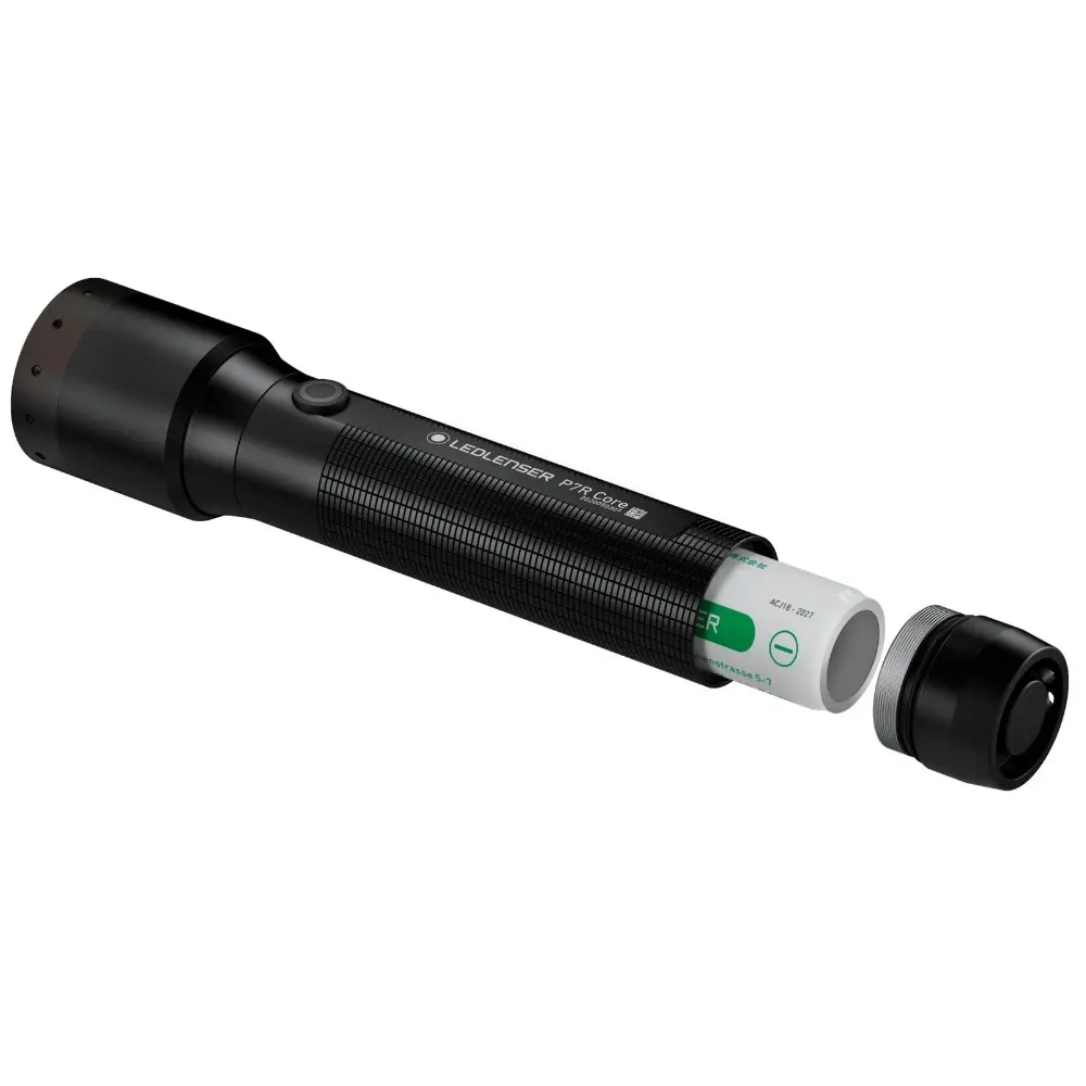 Led Lenser P7R Core Rechargeable Focusable Torch Flashlight | 1400 Lumen