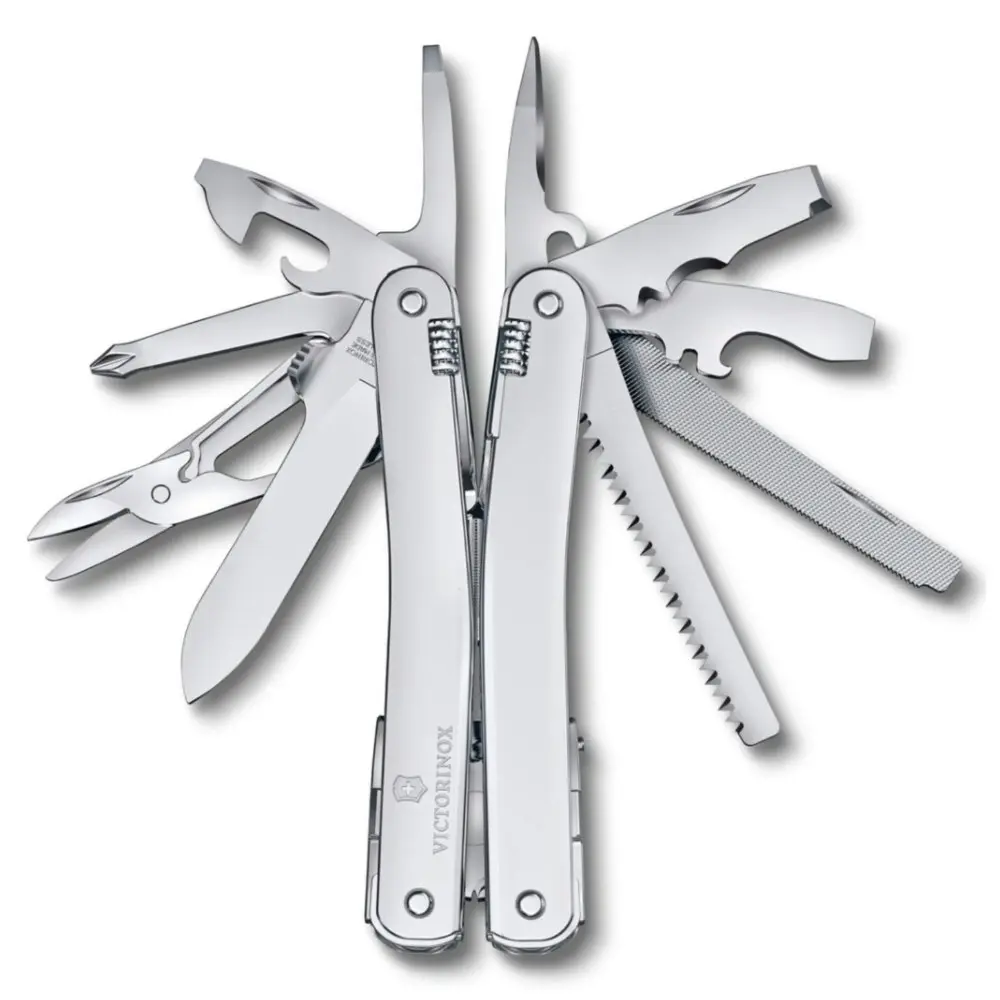 Victorinox Swiss Tool Spirit MX Multi-Tool + Nylon Pouch | Stainless 35318