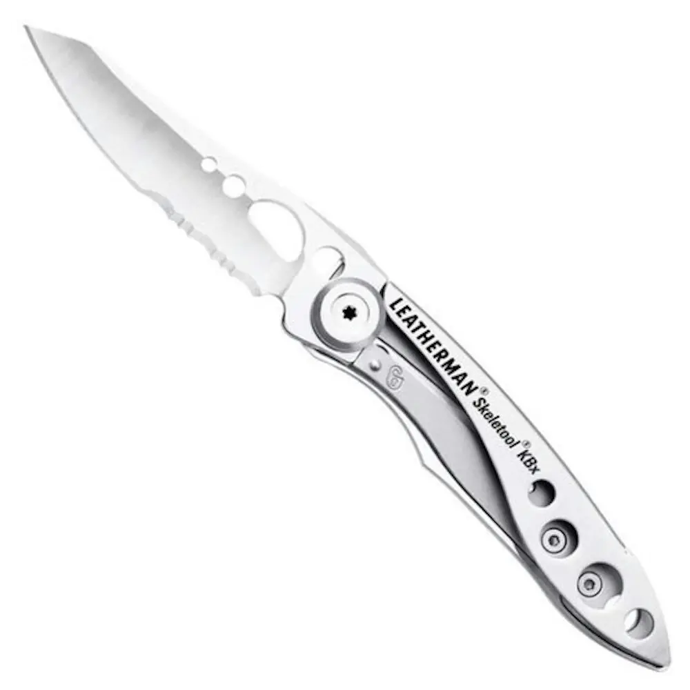 Leatherman Supertool 300 Stainless Multi Tool & Nylon Sheath & Skeletool Kbx