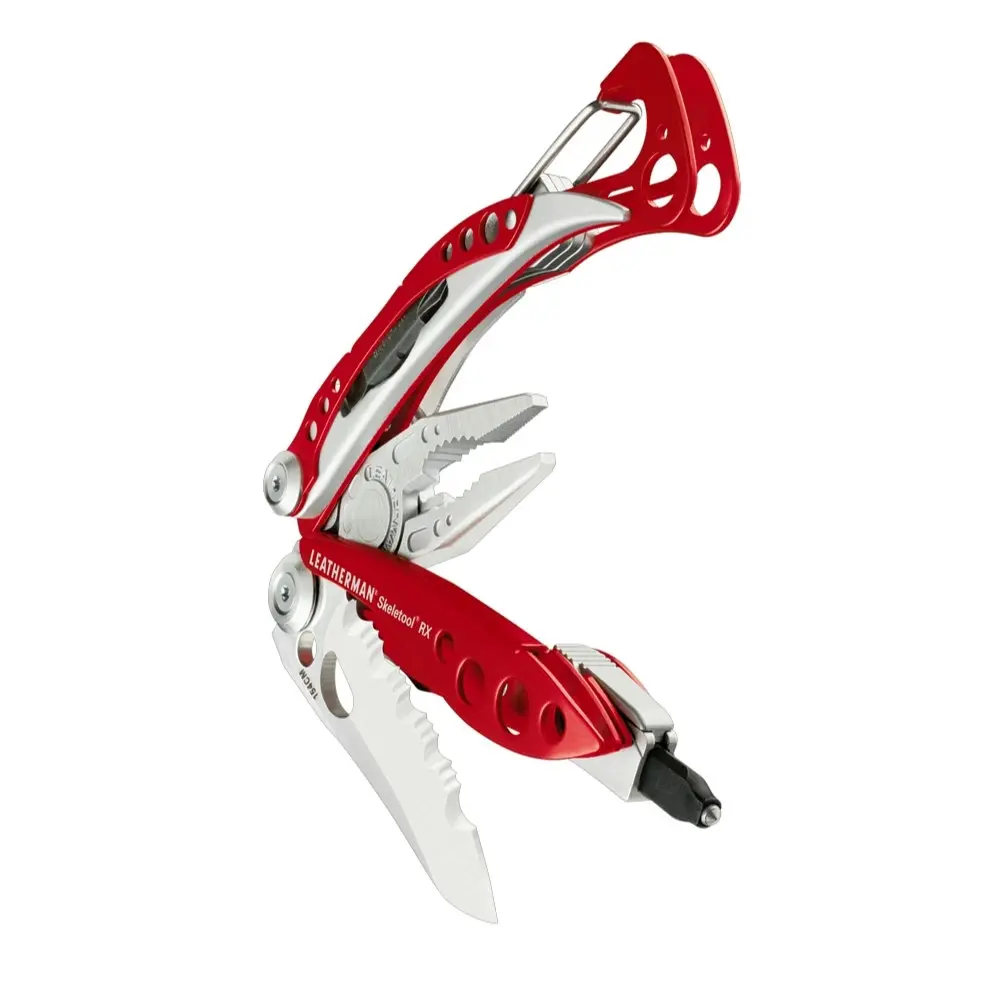 New Leatherman Skeletool Rx Rescue Multi Tool   Red