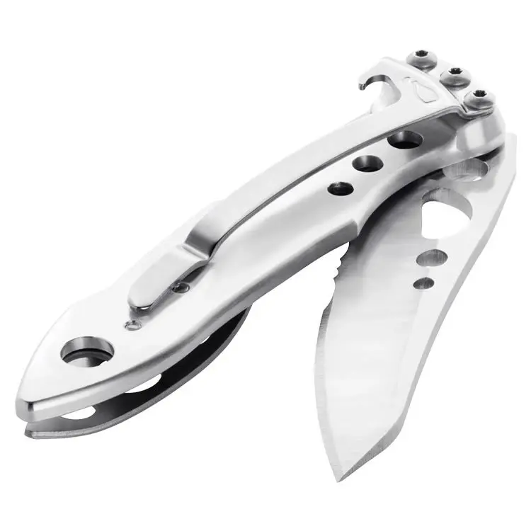 Leatherman Skeletool Kbx Folding Pocket Knife Combo Blade Stainless