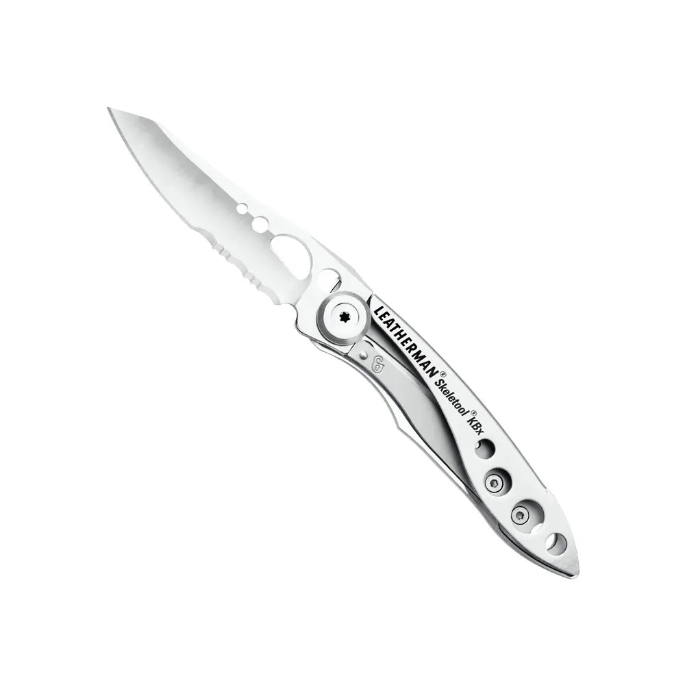 Leatherman Skeletool Kbx Folding Pocket Knife Combo Blade Stainless